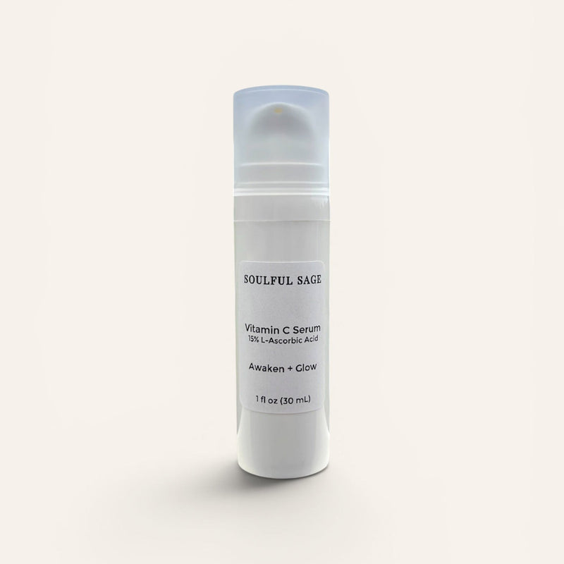 Soulful Sage Awaken + Glow Vitamin C Serum featured in the facial serums collection
