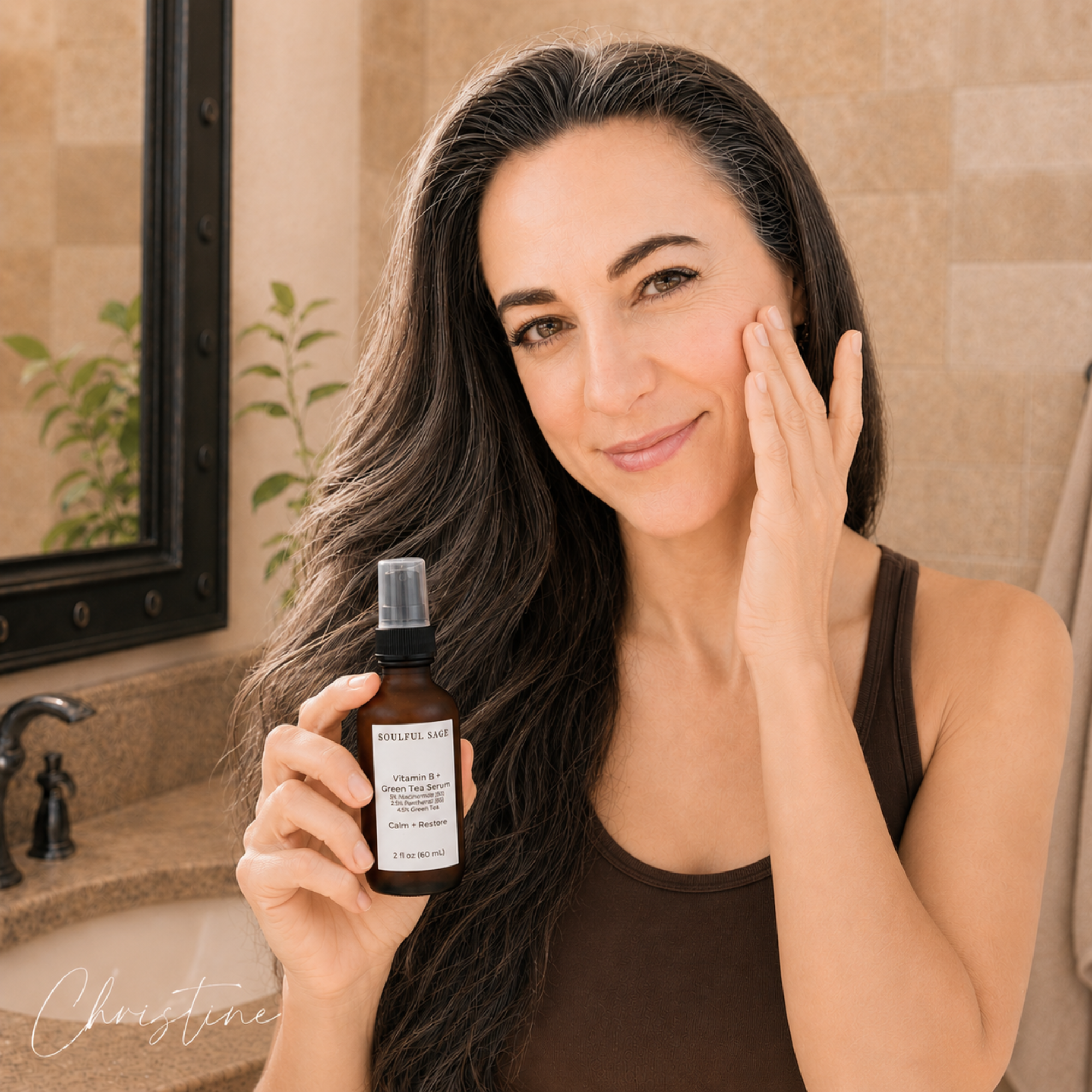 Calm + Restore Vitamin B + Green Tea Serum
