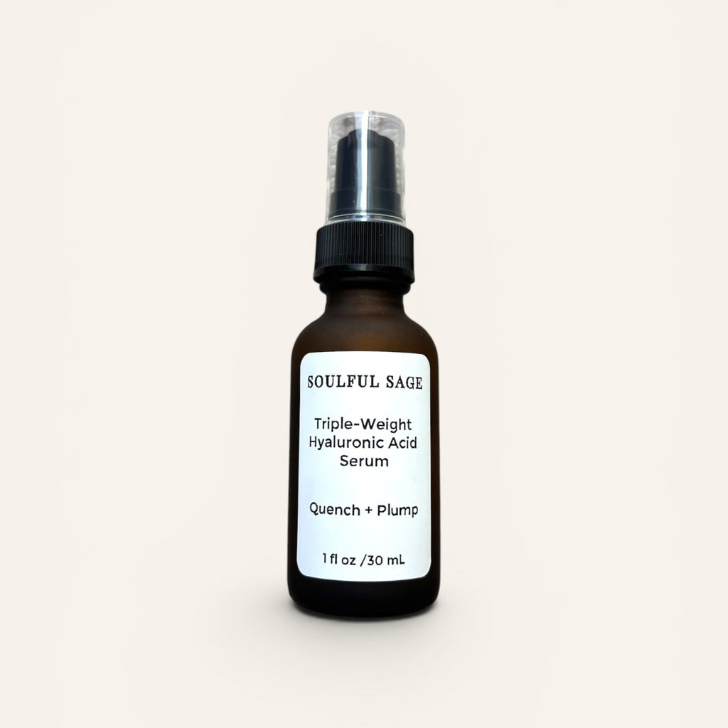Quench + Plump Triple-Weight Hyaluronic Acid Serum for lightweight hydration