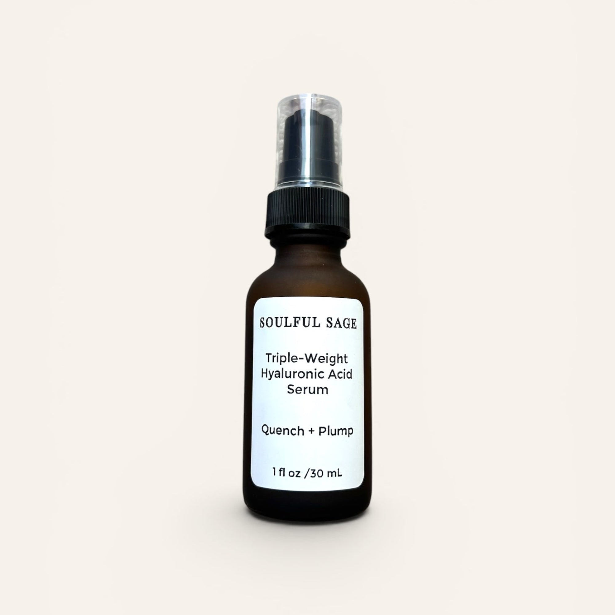 Quench + Plump Triple-Weight Hyaluronic Acid Serum for lightweight hydration